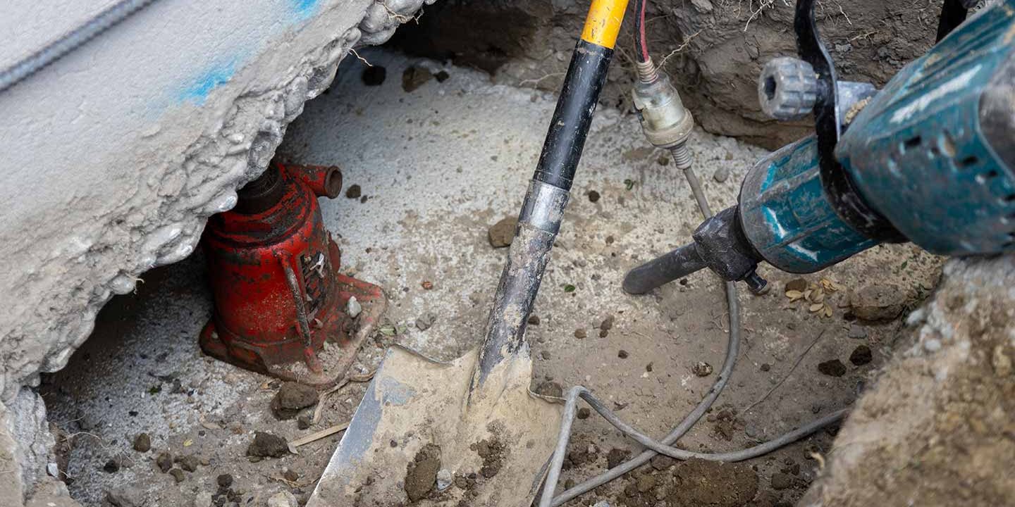 Foundation repairs and relevelling tools