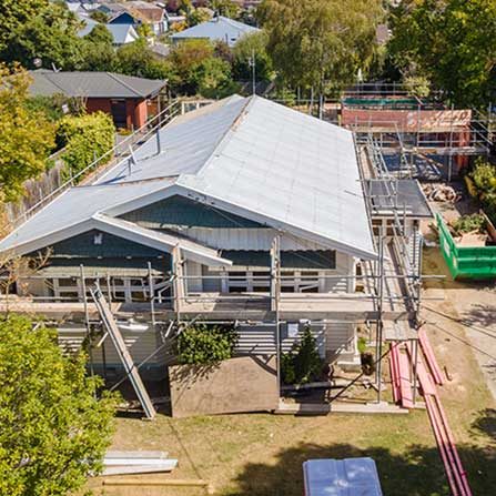 St Albans Chch Partial Foundation Replacement | JAR Builders